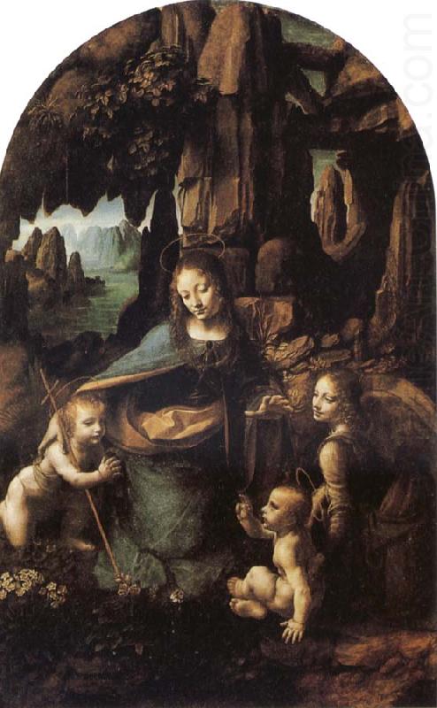 Virgin of the Rocks, LEONARDO da Vinci